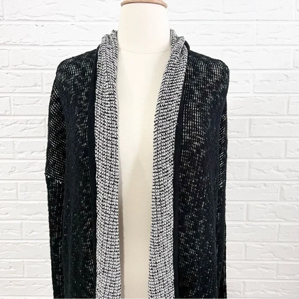 Eileen Fisher Organic Cotton Reversible Cardigan Sweater Size Small